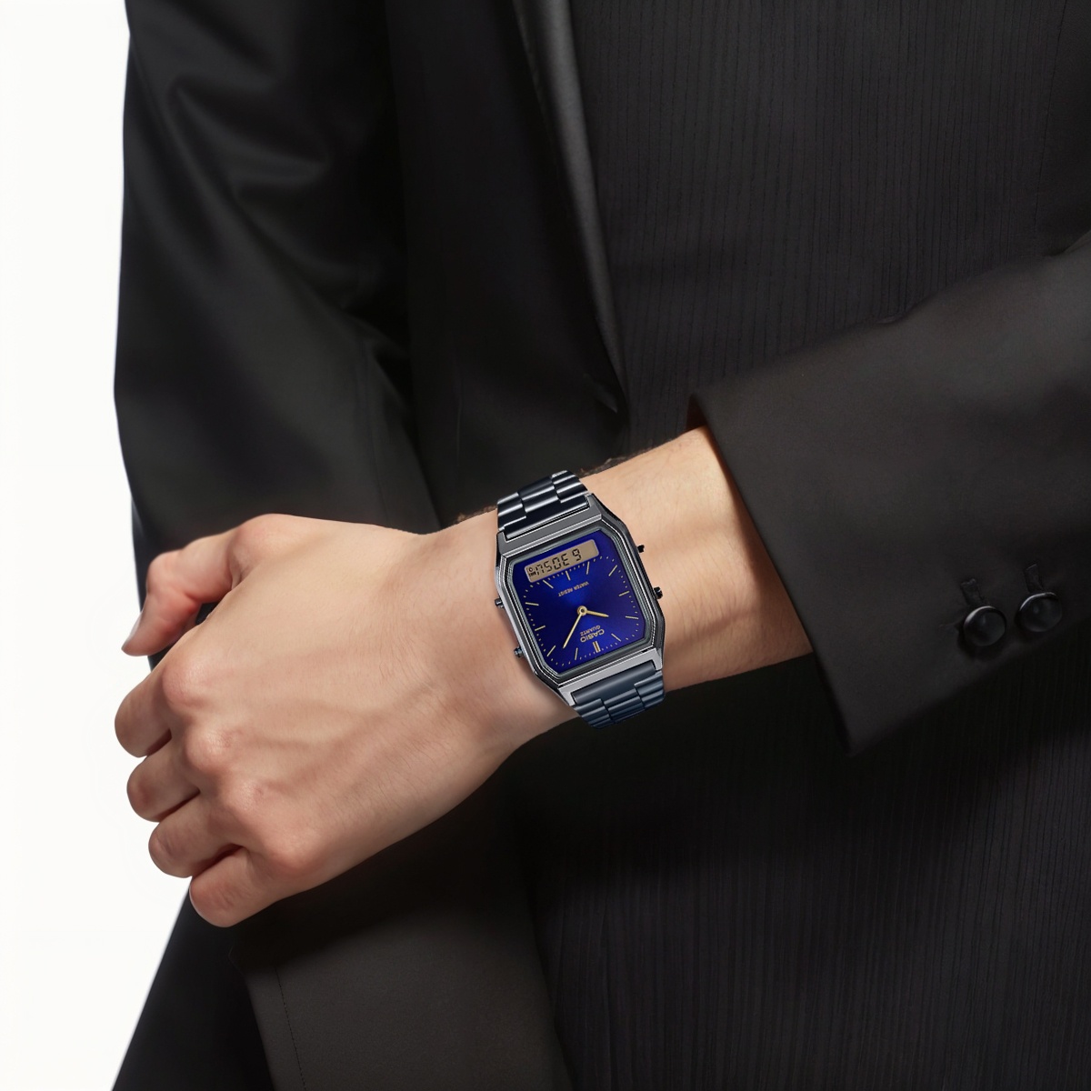 Мужские часы Casio YOUTH (синий циферблат) — фото 4