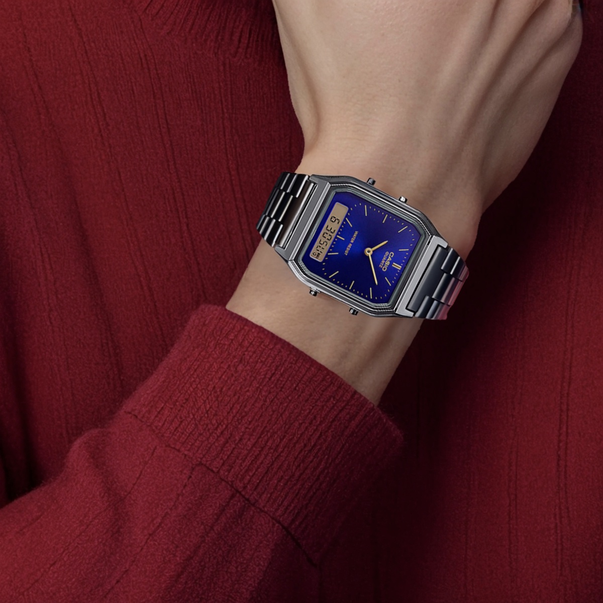 Мужские часы Casio YOUTH (синий циферблат) — фото 5