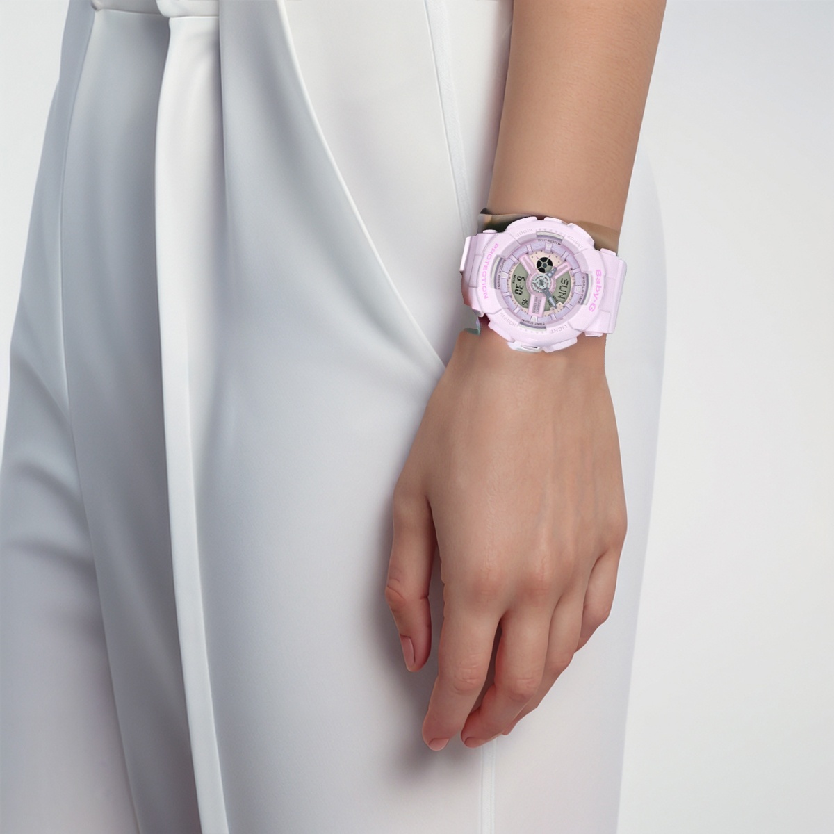 Женские часы Casio BABY-G (розовые) — фото 6