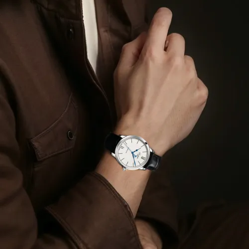 Glashütte Original Автоматический Механический Movement Мужские Часы 40mm*10mm Серебристый