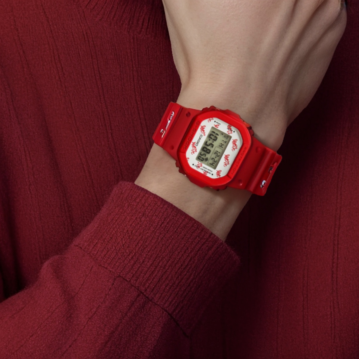 Унисекс аксессуар Casio -LOV Curtis Kulig (белый) — фото 5