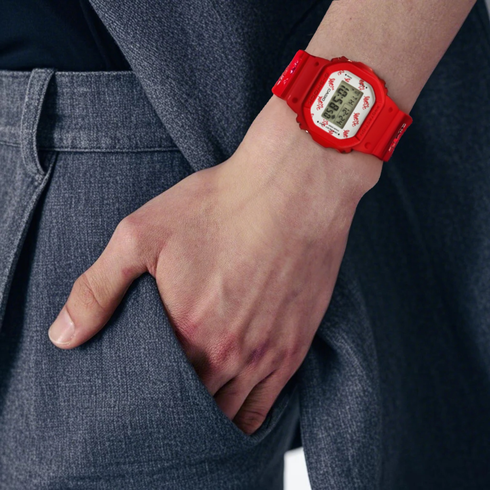 Унисекс аксессуар Casio -LOV Curtis Kulig (белый) — фото 8