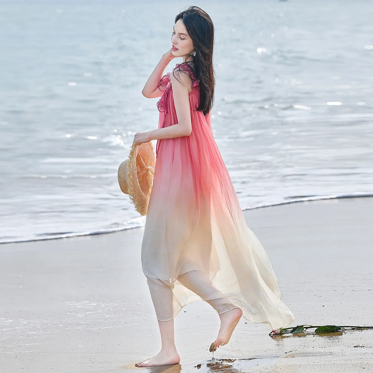 【dme】 Slip Dresses Women's Pink
