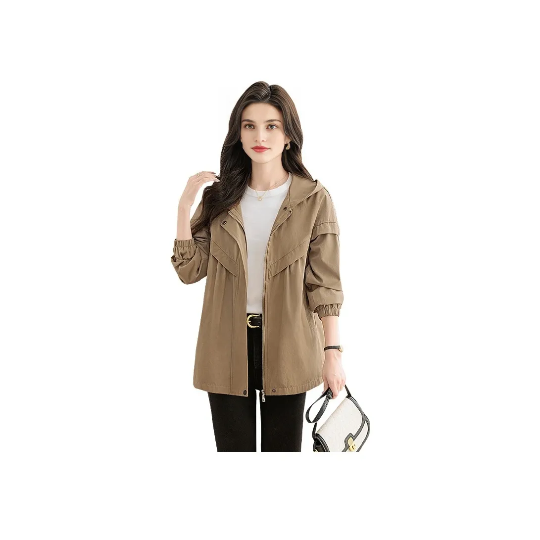 Cypress House Куртки и Пальто Женские Хаки