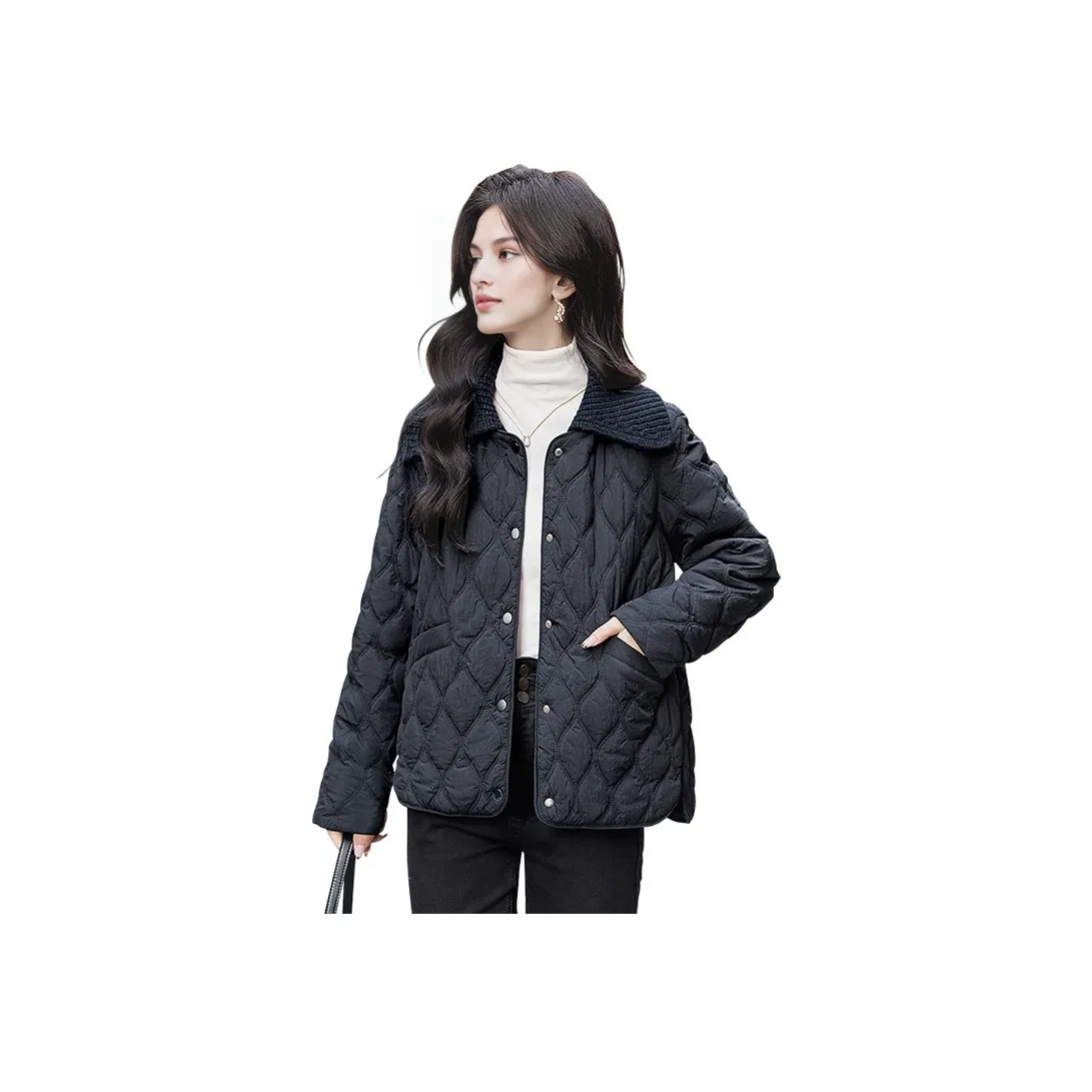 Cypress House Пуховая куртка Женская Черная