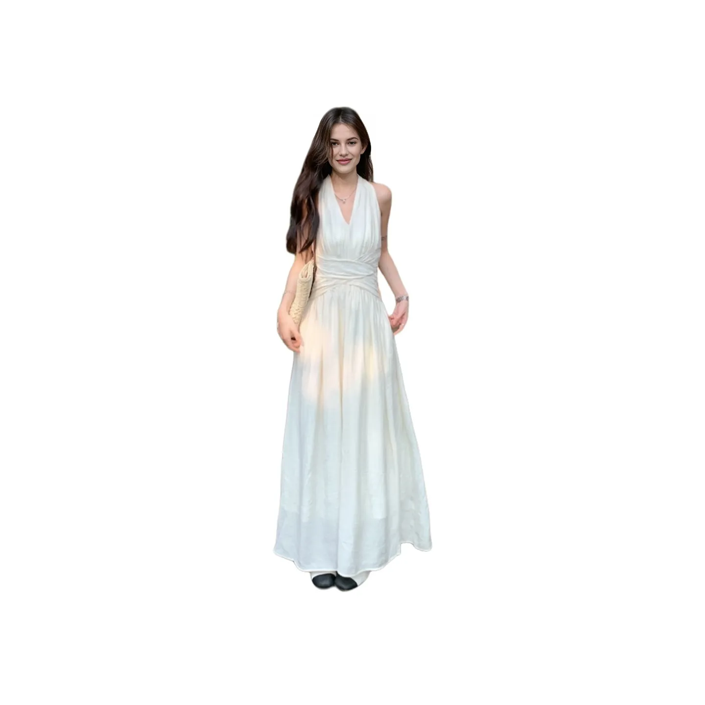 FLIM Sleeveless Dress Women's Apricot