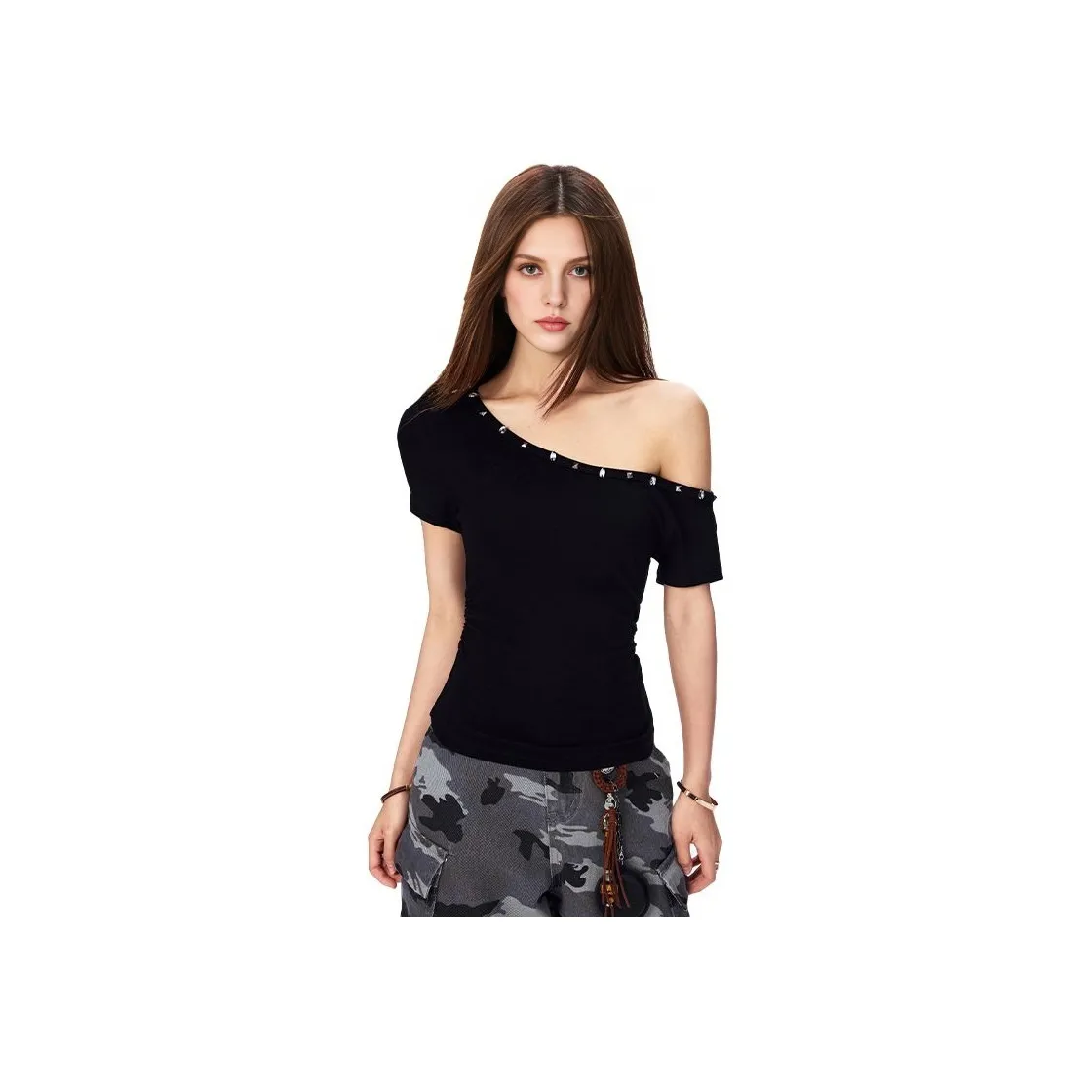 FOREVER 21 T Shirts Women's Black