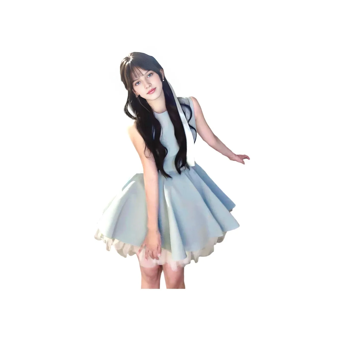 SDN by41 Без рукавов Платье Женское