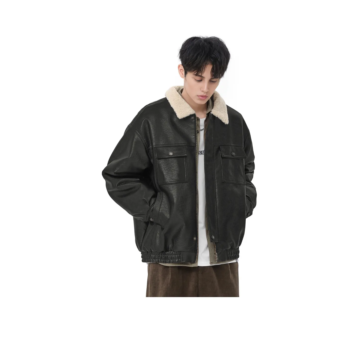 GWIT Мужские кожаные куртки