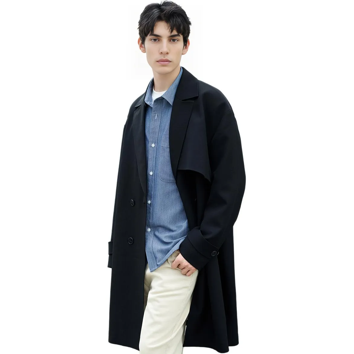 A.B.X Trench Coats Men