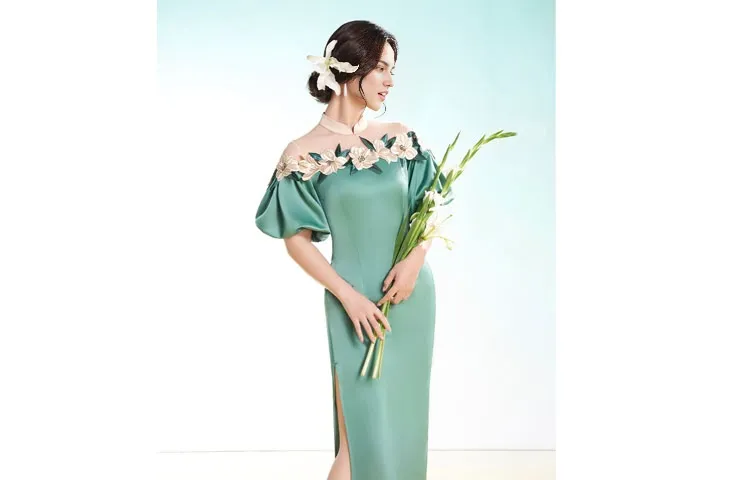 Shimiko Cheongsams Women's Lily Fairy