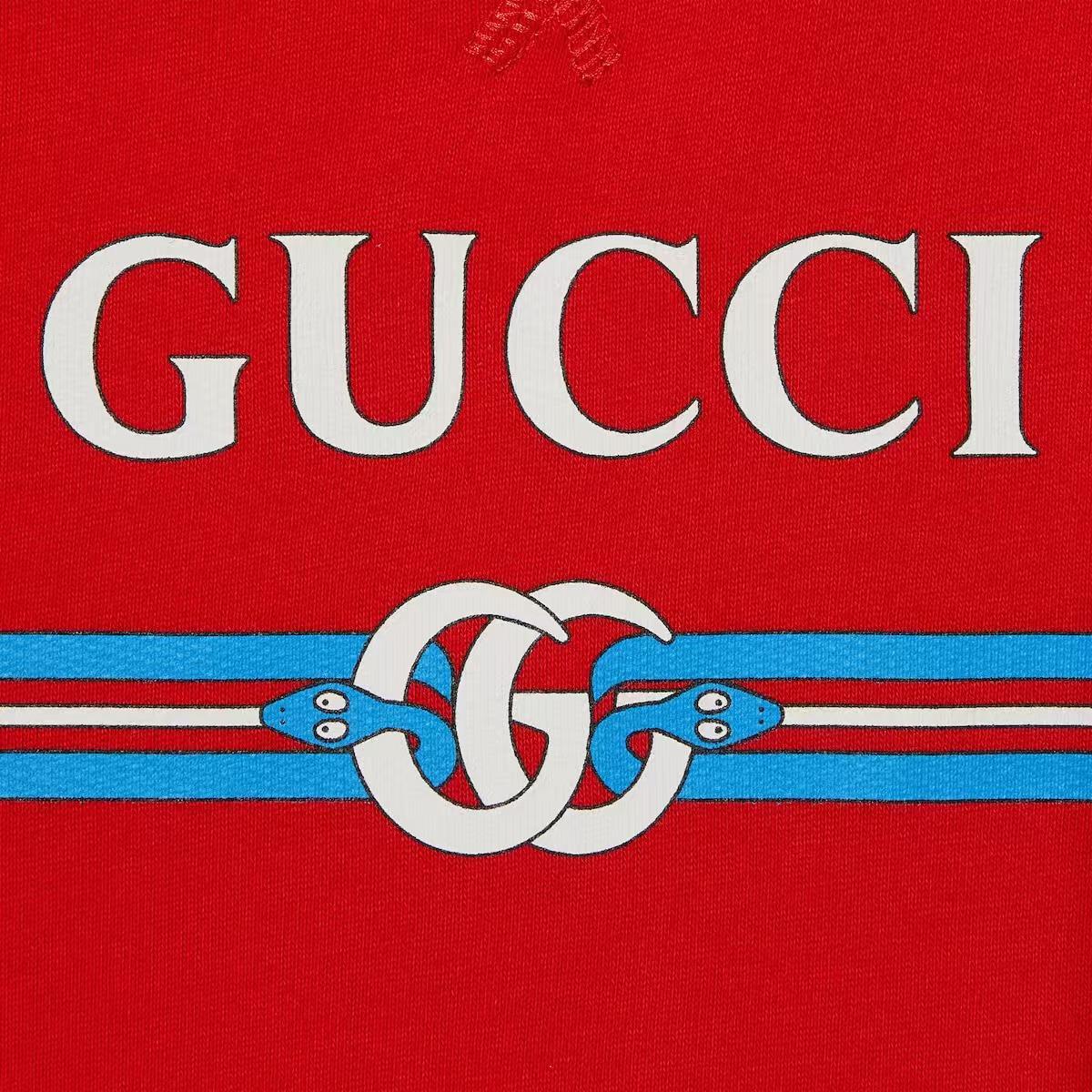 Худи Gucci SS25 (красная) — фото 3
