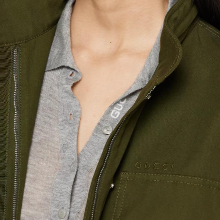 Женская куртка Gucci FW25 (цвет как на фото) — фото 4