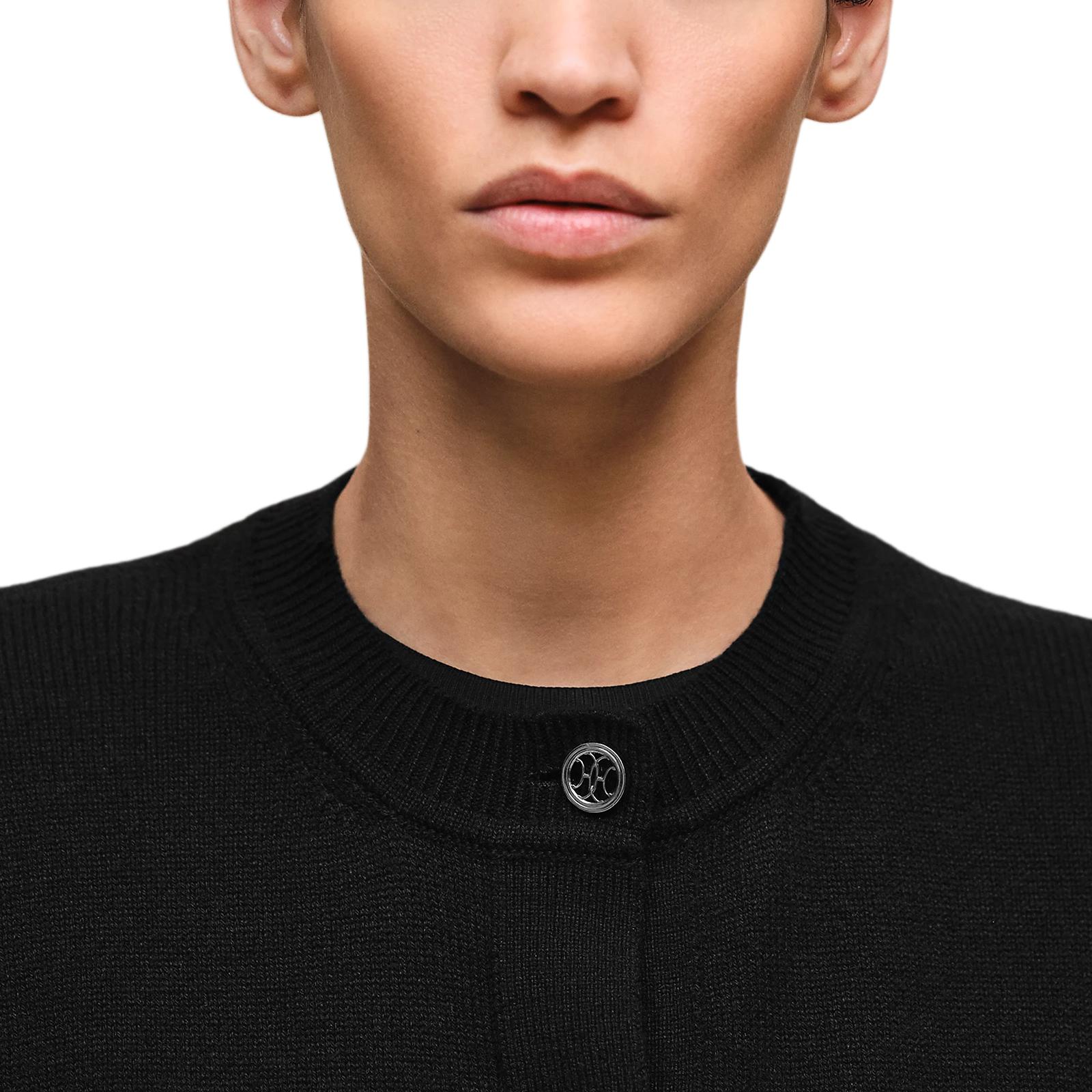 Женская кофта Hermes Cashmere (бежевая) — фото 5
