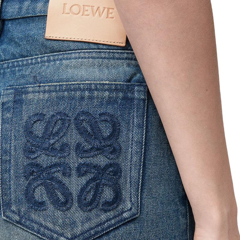 Женские шорты LOEWE Paula's Ibiza SS25 (синие) — фото 5