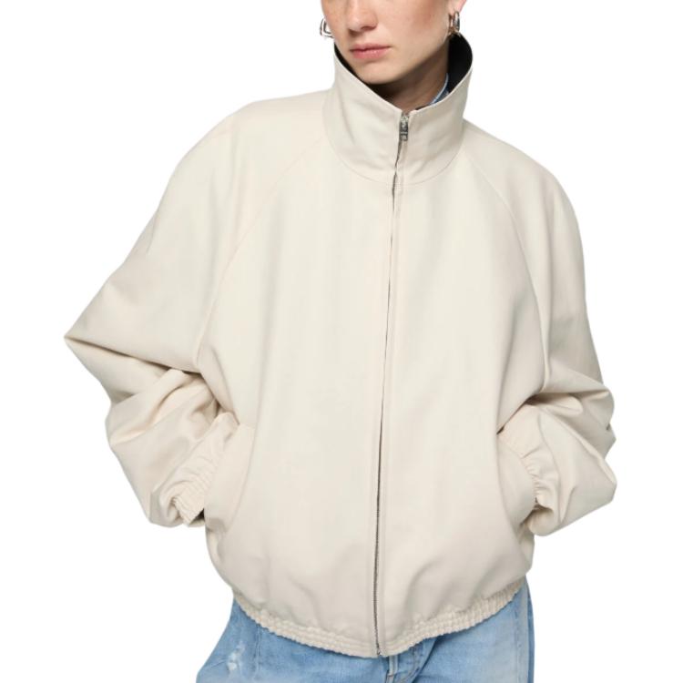 Женская куртка Acne Studios SS26 1996 LOGO (серый) — фото 4