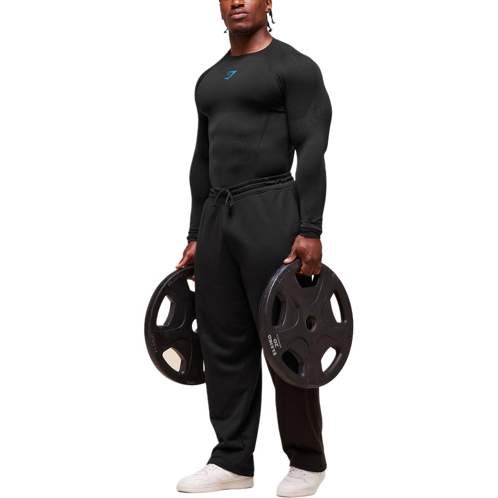 GYMSHARK Onyx 5.0 Seamless Long Sleeve Tee A 6 A 3 GBCBF — купить