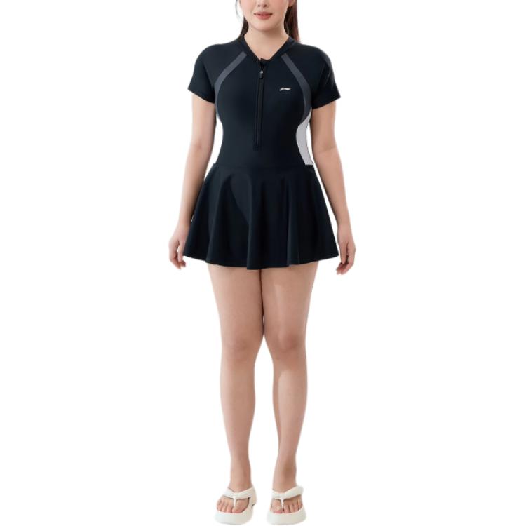 Li Ning One piece Swimsuit Women’s Black & White