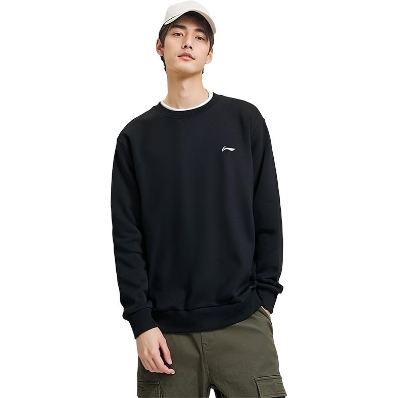 Li Ning Casual Sportswear Men’s Crew Neck Moderate
