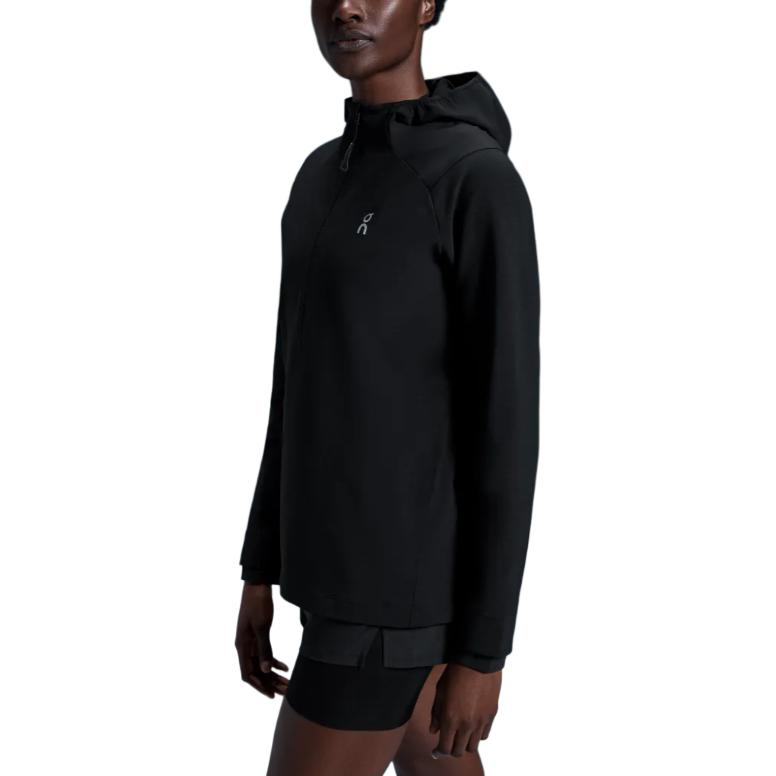 Женское худи On Pace Hoodie (черное) — фото 3