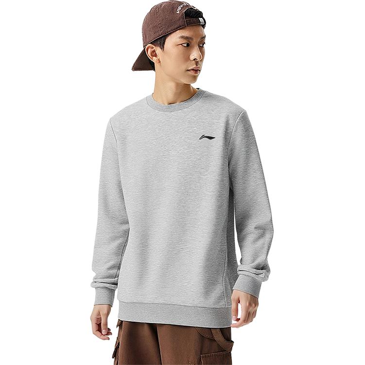 Li Ning Casual Sportswear Men’s Crew Neck Moderate