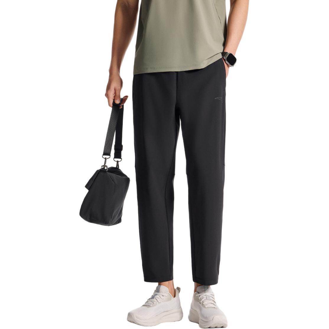 Anta Running Collection Sports Pants Men’s Basic Black