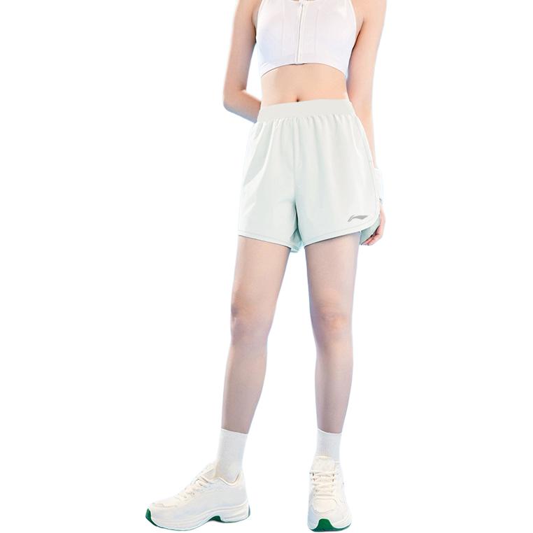 Li Ning Sports Shorts Women’s Light Blue Bowl
