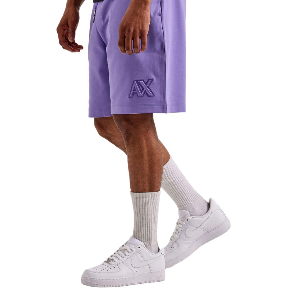 ARMANI EXCHANGEAE SS24 Sports Shorts Men’s Purple