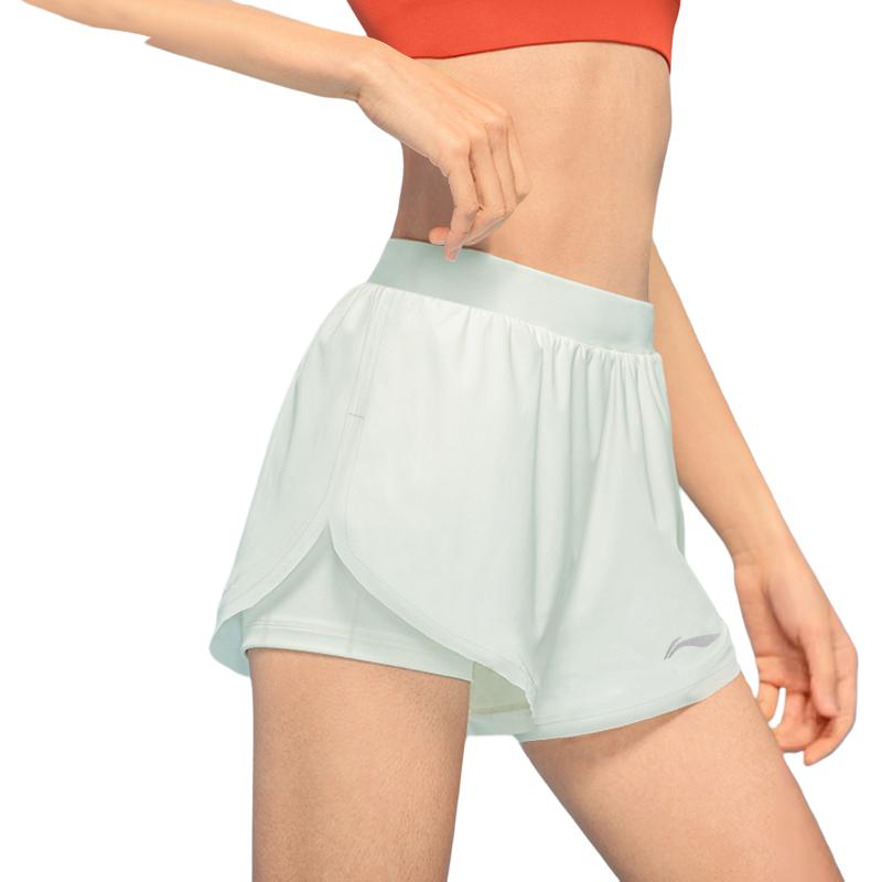 Li Ning Sports Shorts Women’s Light Blue Bowl