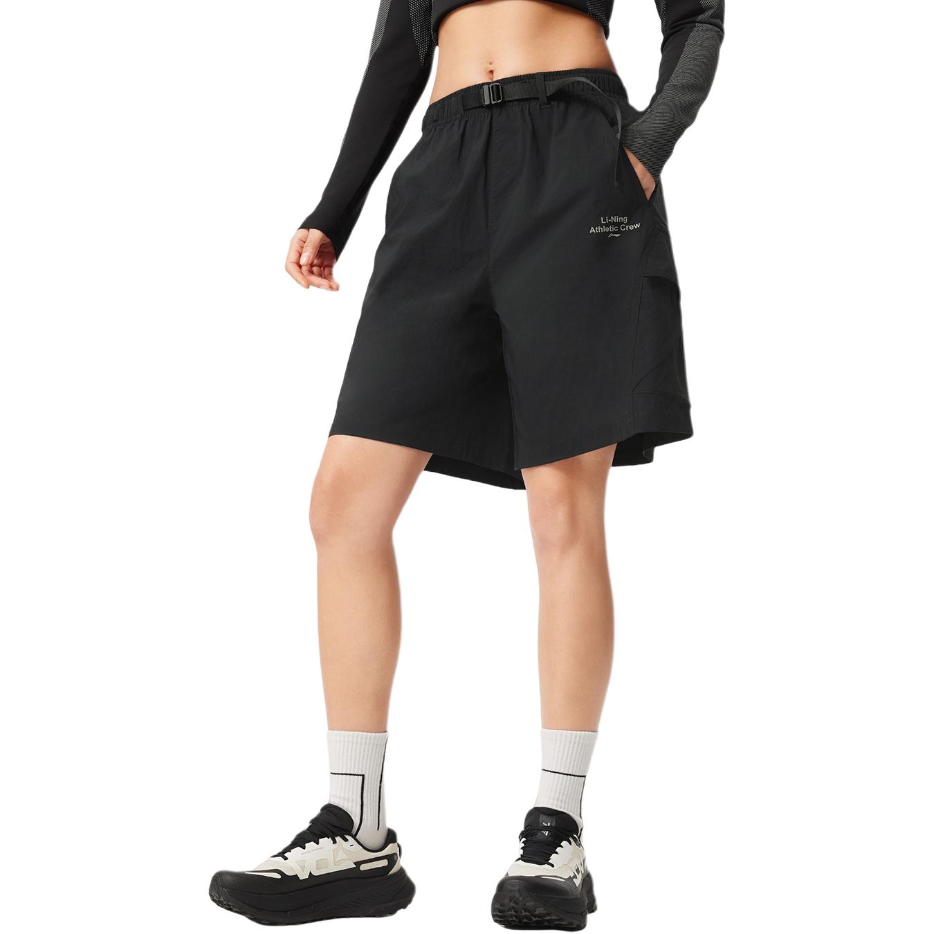 Li Ning Fitness Series Sports Shorts Women’s Black