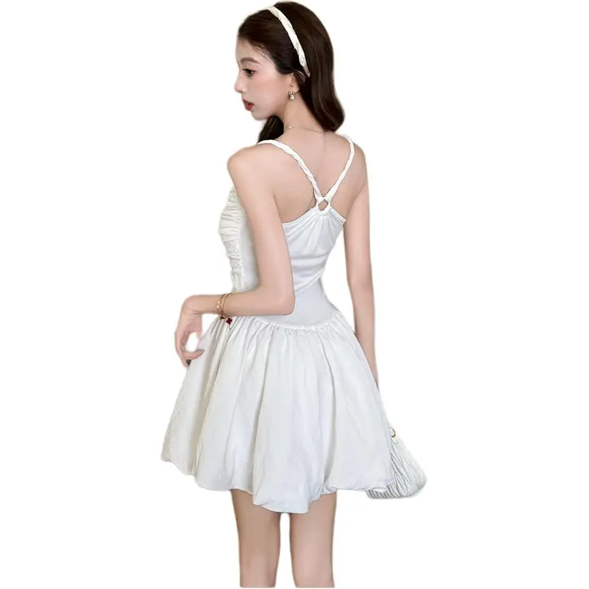 Flowers In Water Slip Dress Women's