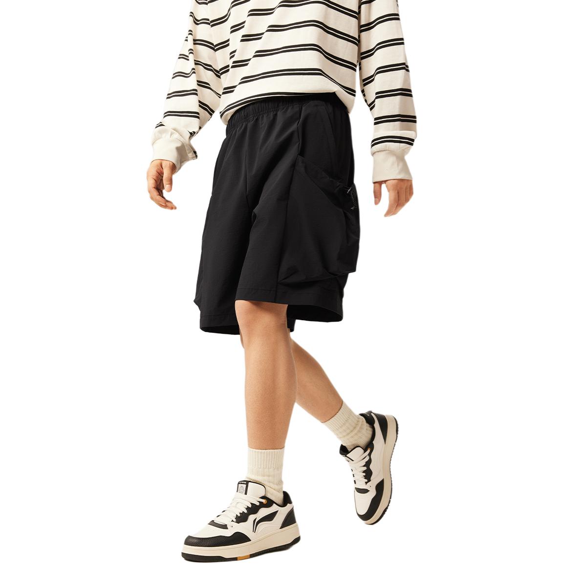 Li Ning Sports Life Collection Sports Shorts Men’s Black