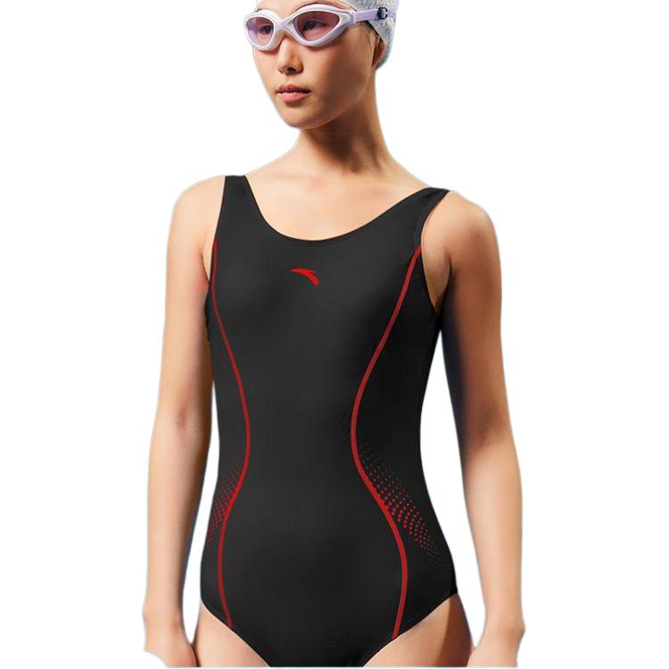 ANTA One Piece Swimsuits Women’s Black Triangle One Piece Swimsuit
