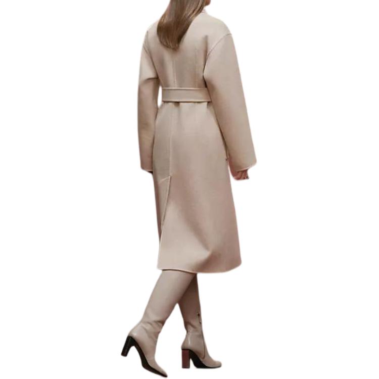 Женская куртка Hermes FW25 (бежевая) — фото 3