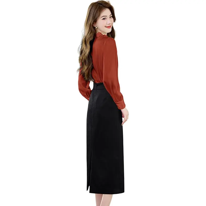 La Chapelle Two Piece Skirt Sets Women's