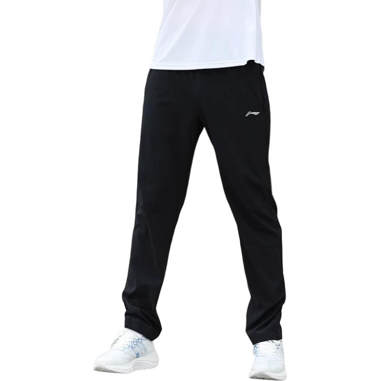 Li Ning Sports Pants Men’s Black Moderate