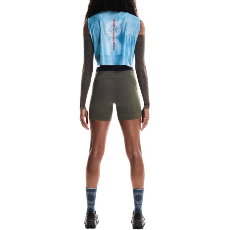 On Running X Pleasures X The Loop Mesh Cropped Top
