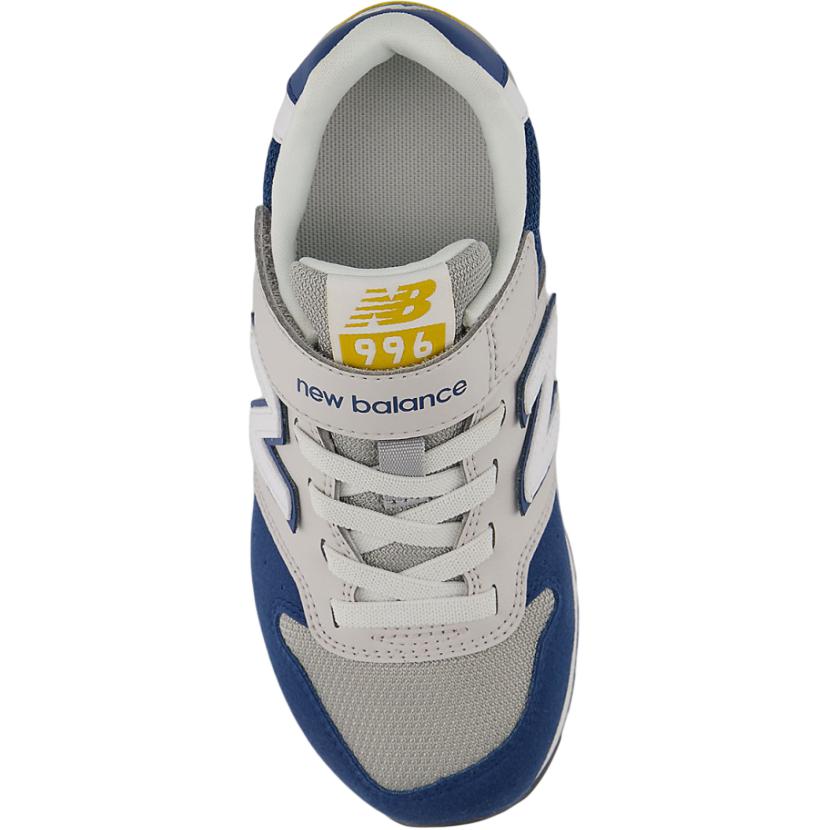 Детские кроссовки New Balance NB 996 (серо-синие) — фото 5