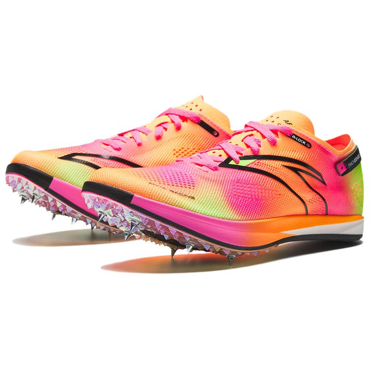 Anta Running Collection Cushioning Rebound Low top Carbon Plate Training Running Shoes Women’s Orange Pink