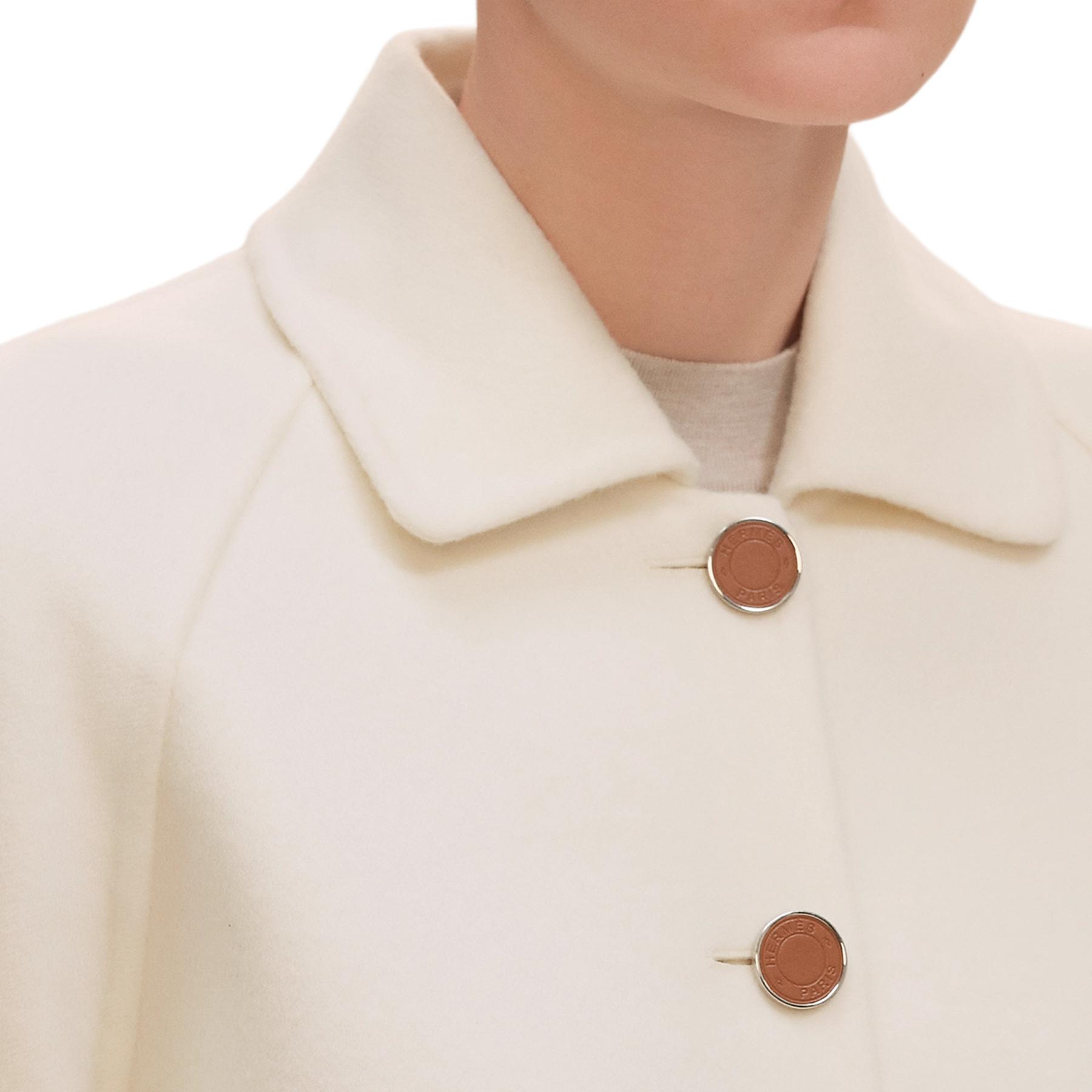 Женская куртка Hermes SS26 (серая) — фото 5