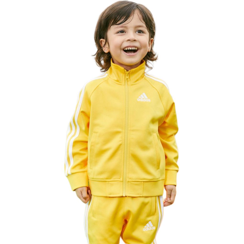 Куртка adidas (желто-белая) — фото 4