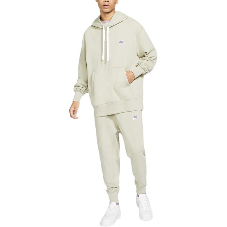 Мужское худи Nike (бежевое) — фото 3