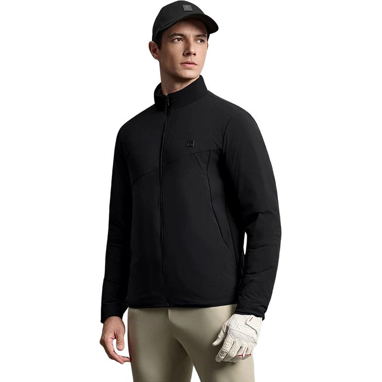 Мужская куртка Fila GOLF (темно-черная) — фото 4