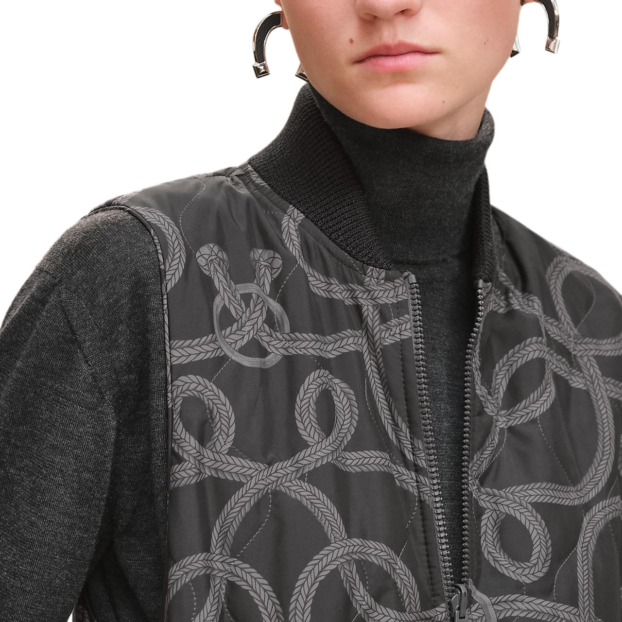 Женский жилет Hermes FW25 (серый) — фото 5