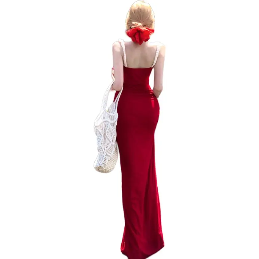 IDLE SOUL Slip Dresses Women's Red