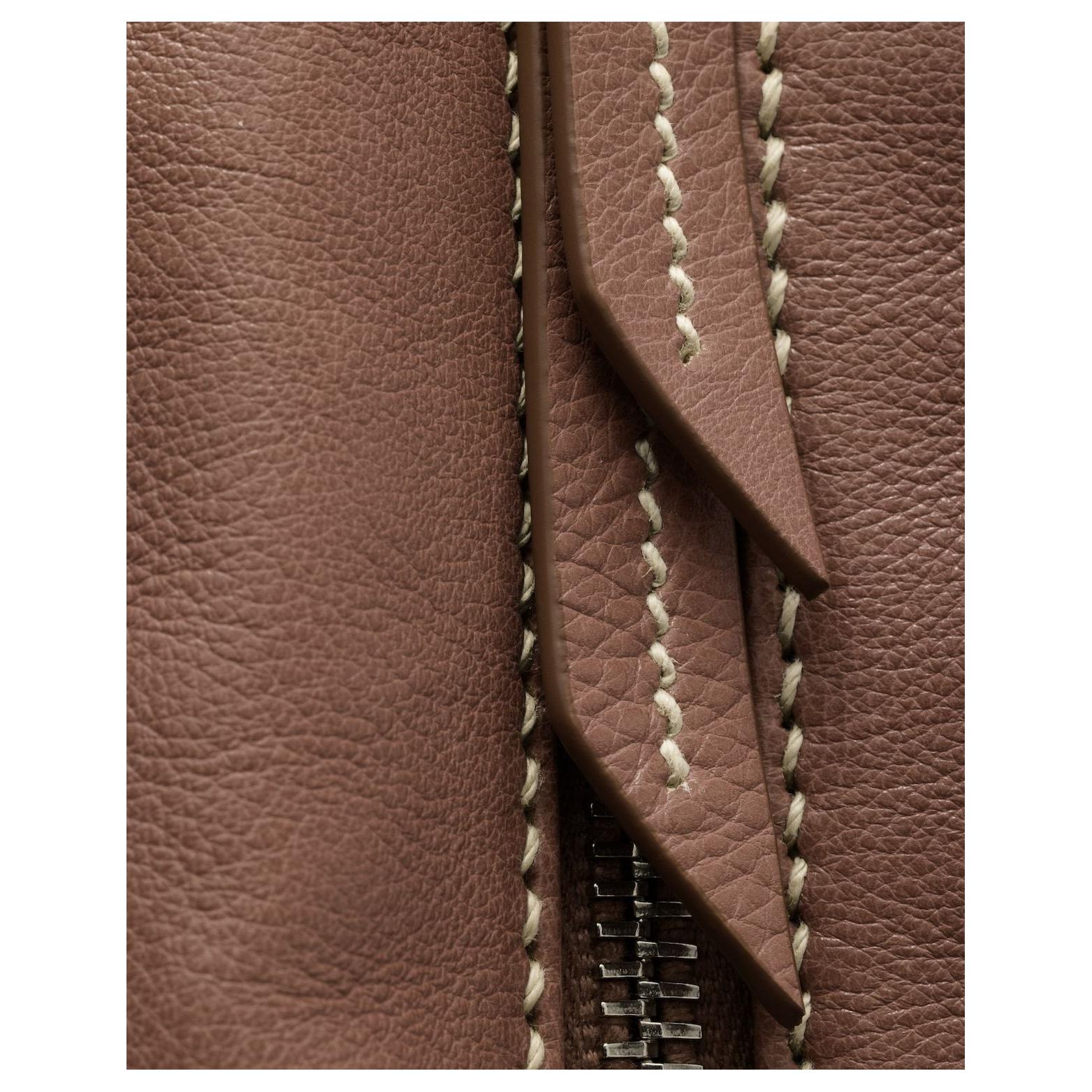 Женская сумка Prada Bonnie Borsa (каштановая) — фото 5