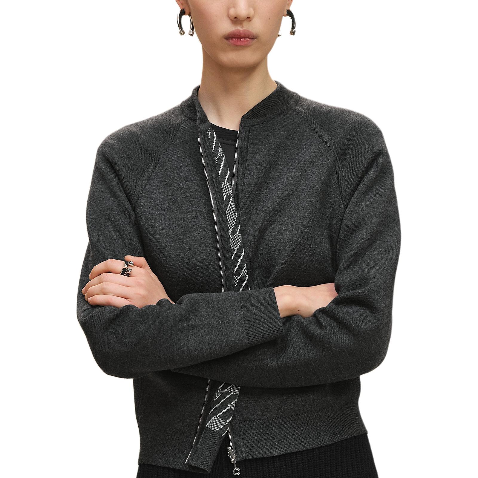 Женская кофта Hermes Cardigan (коричневая) — фото 3