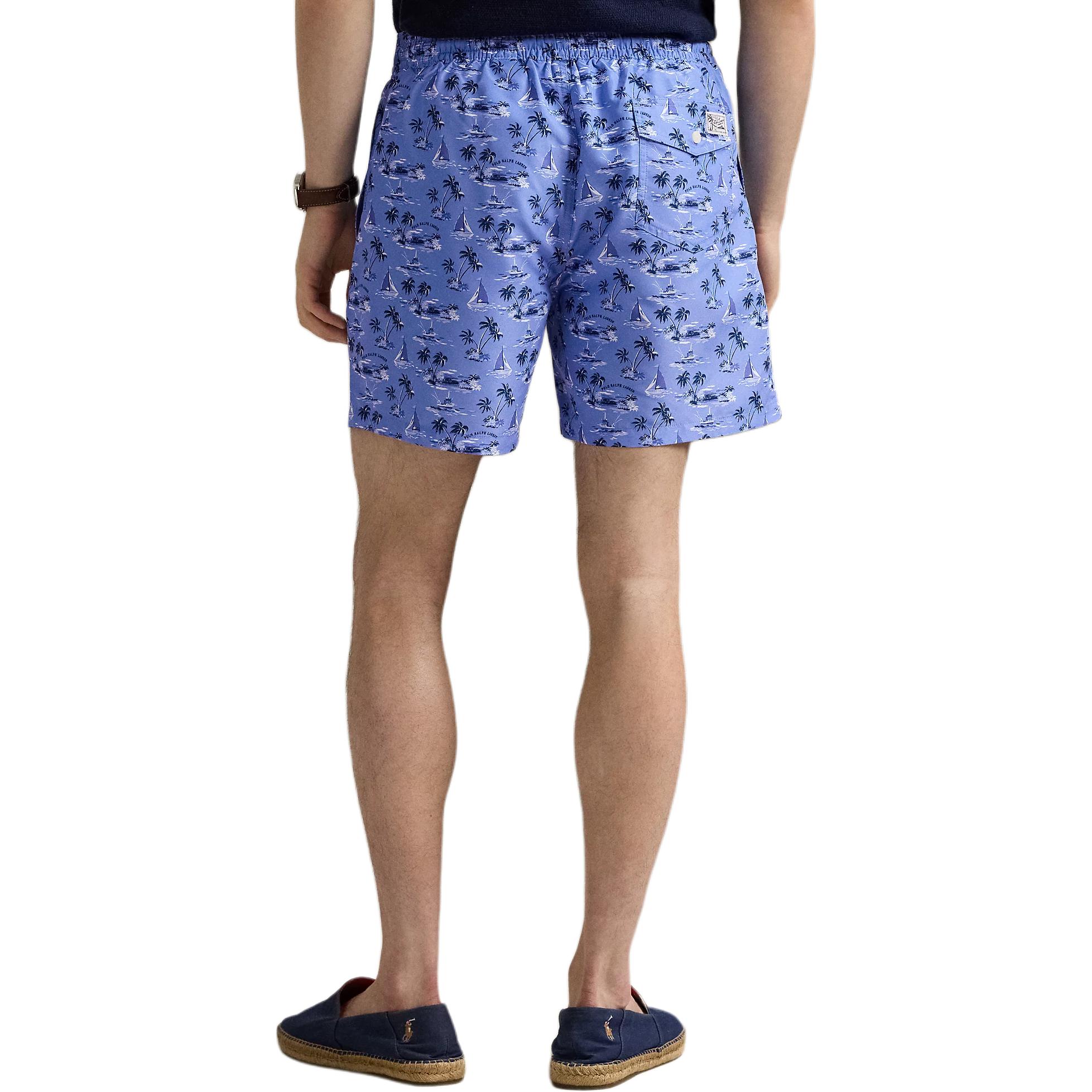 Polo Ralph Lauren Traveler graphic-print swim shorts