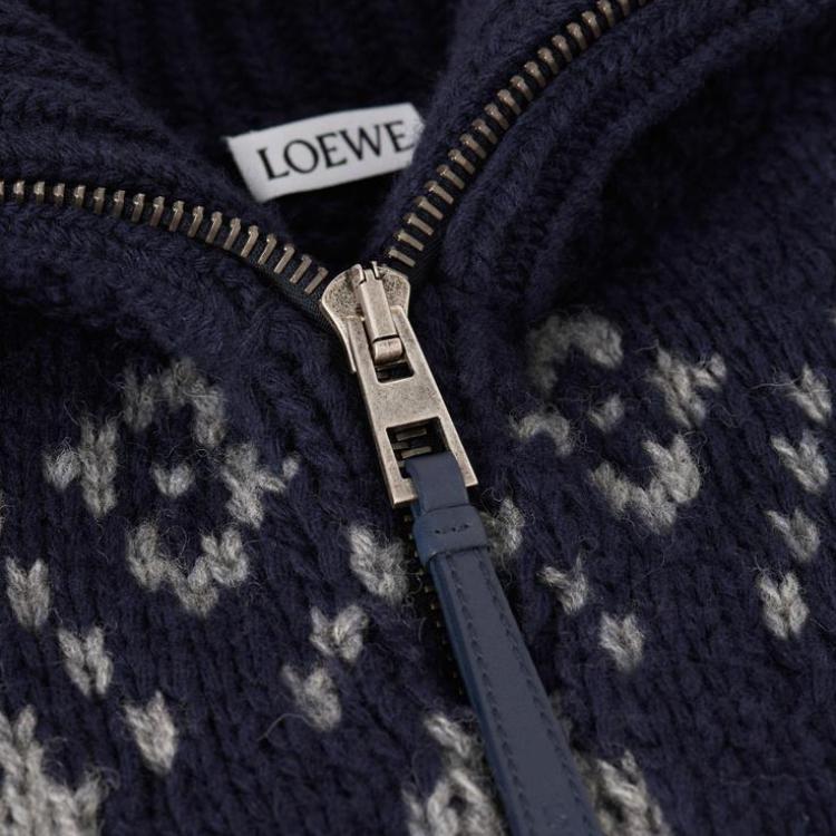 Мужская куртка LOEWE FW25 (вязаный кардиган) — фото 6