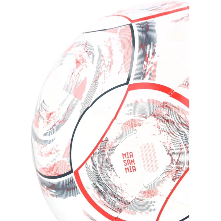 Adidas Size 5 Soccer Ball PVC Unisex White Red Gray